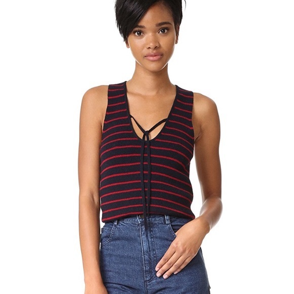 Elizabeth And James Wool Blend Tank - Picture 2 of 2